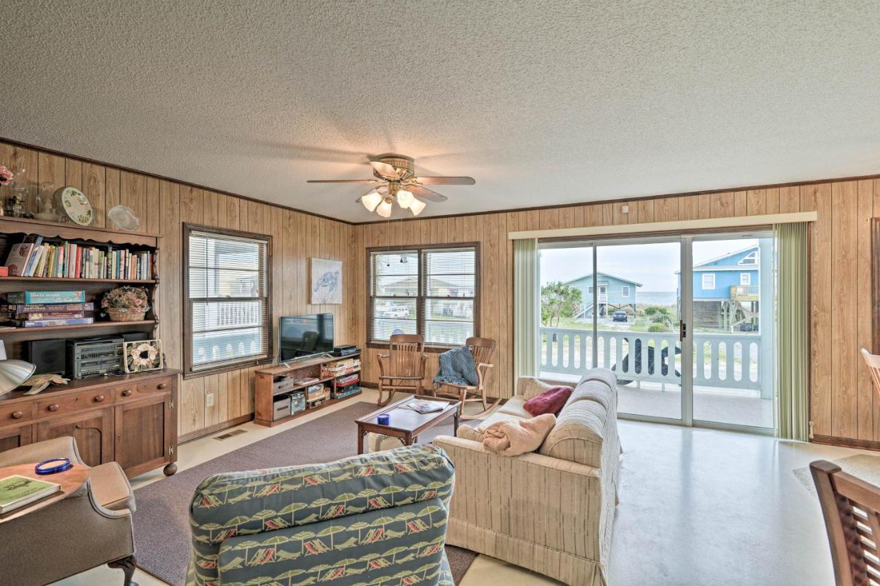 Pet-Friendly Second Row House Steps To Beach! Holden Beach Exteriér fotografie