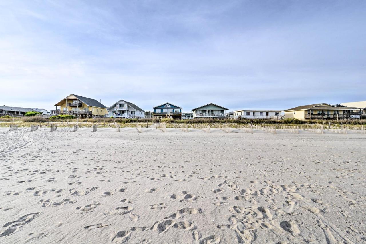 Pet-Friendly Second Row House Steps To Beach! Holden Beach Exteriér fotografie