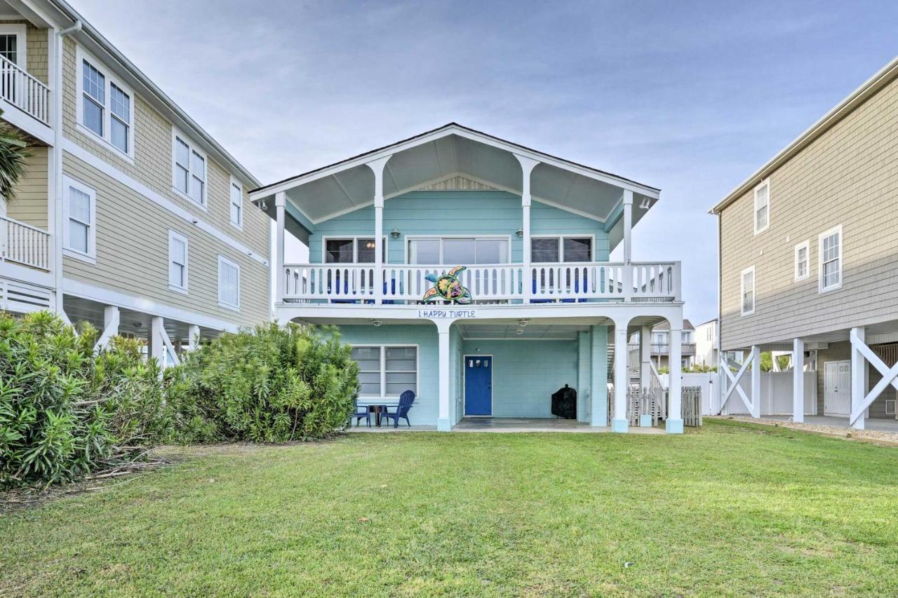Pet-Friendly Second Row House Steps To Beach! Holden Beach Exteriér fotografie