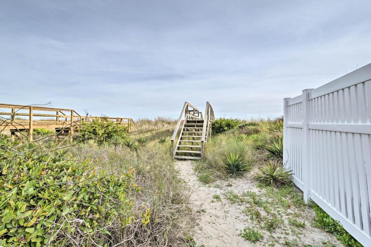 Pet-Friendly Second Row House Steps To Beach! Holden Beach Exteriér fotografie