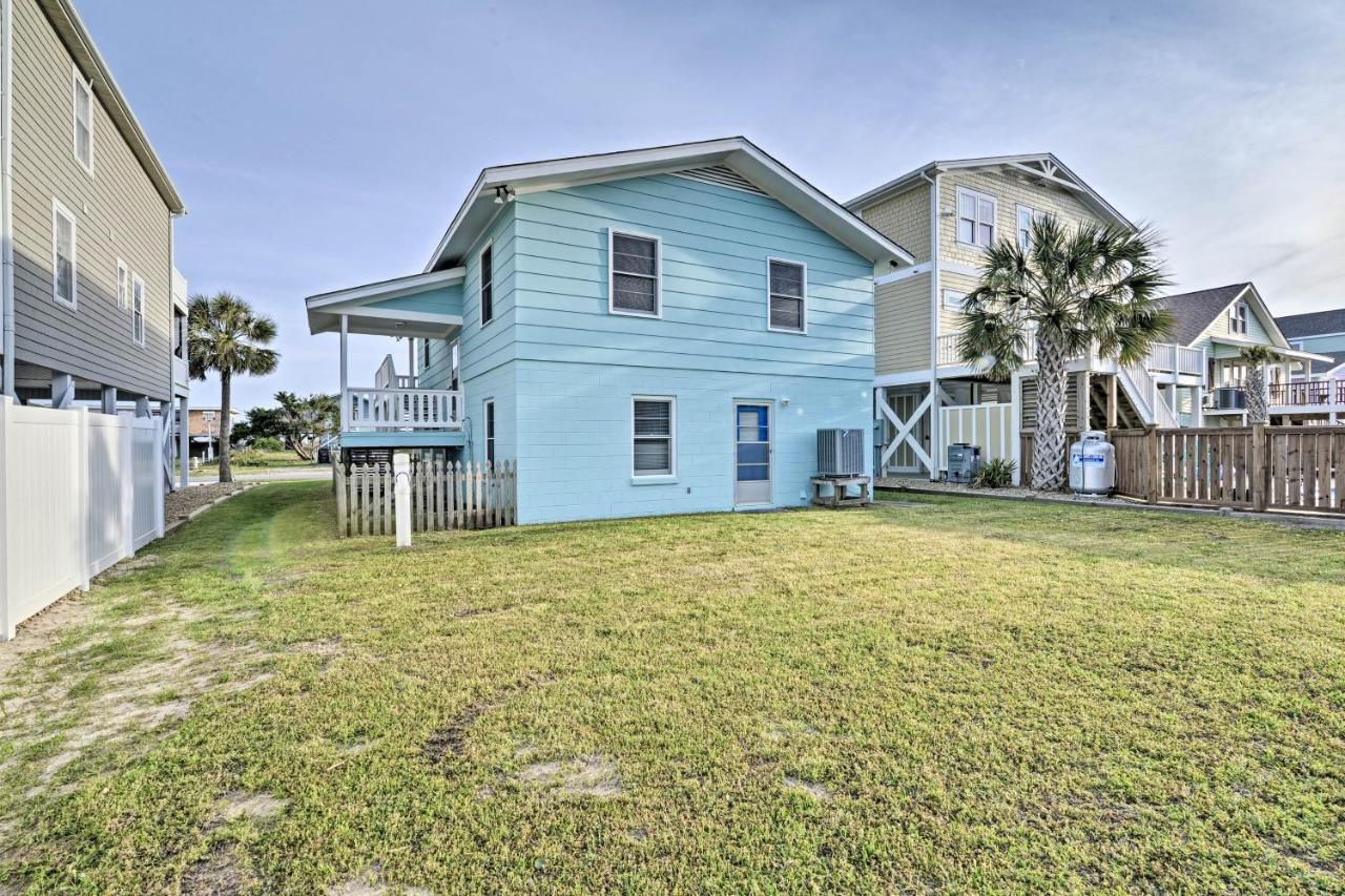 Pet-Friendly Second Row House Steps To Beach! Holden Beach Exteriér fotografie