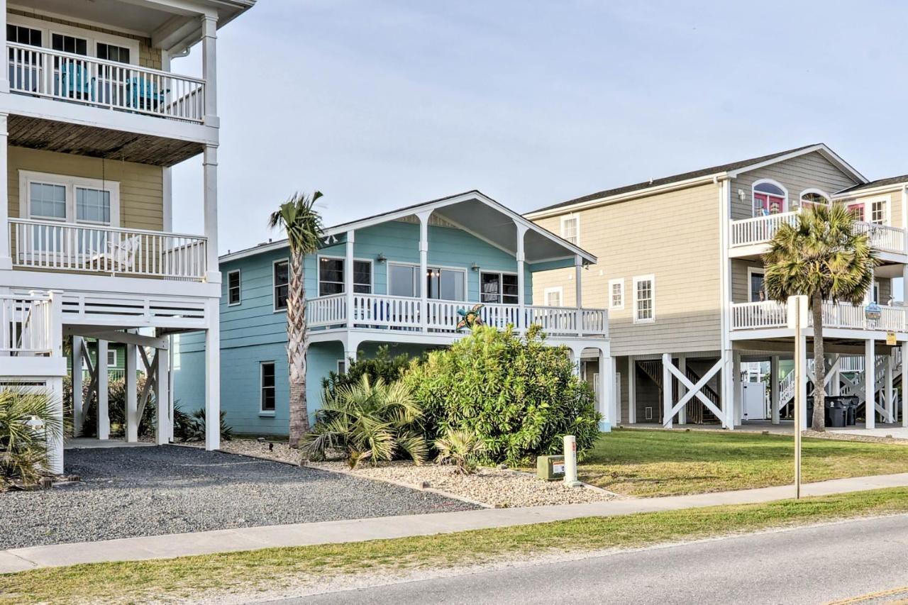 Pet-Friendly Second Row House Steps To Beach! Holden Beach Exteriér fotografie